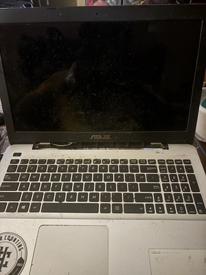 ASUS VivoBook 15.6'' Laptop i3 2.30GHz 4GB 500GB HDD Win 10 Cracked Screen WORKS