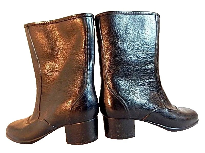 Модные/GoGo винтажные ботинки из синтетической кожи для женщин