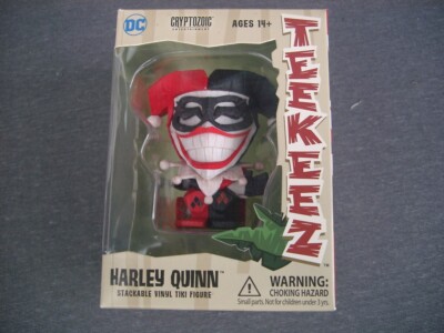 Cryptozoic DC Comics Teekeez  / Harley Quinn Action-Figur 8cm Vinyl Tiki