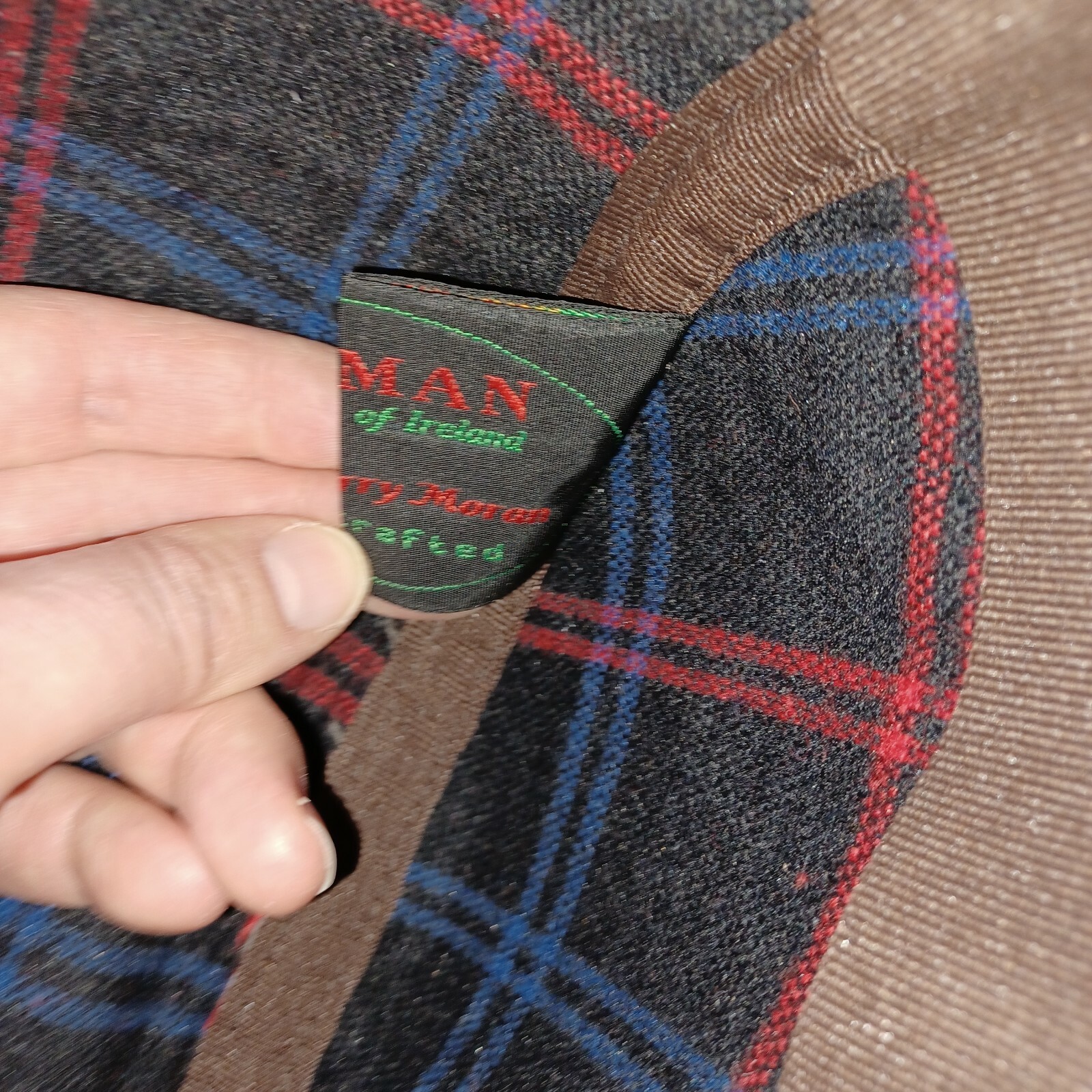 Vintage Tweed Fedora Hat Hatman of Ireland Gerry Mora… Gem