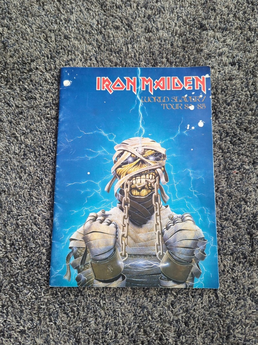 ツアーパンフレット】IRON MAIDEN WORLD SLAVERY TOUR / アイアン