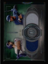 GALLO / MAZARA 2019 TOPPS TRIBUTE GREEN DUAL JERSEY RELIC COMBO #87/99 AZ4451