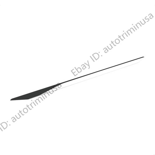 ABS Chrome Rear Trunk Molding Protector Trim Cover Fits Toyota C-HR 2025 - Picture 3 of 5