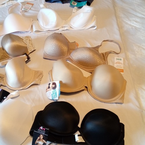 Reseller Bundle 16 NWT Bras Assorted Sizes Bali Maidenform Warner's Vanity Fair - Picture 3 of 5