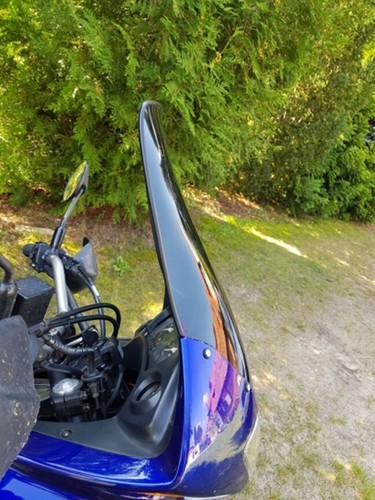 HONDA XL 650 TRANSALP 2000-2006 HAUTE PARE-BRISE TOURING ÉCRAN 4 COULEURS / 55cm - Photo 3/4
