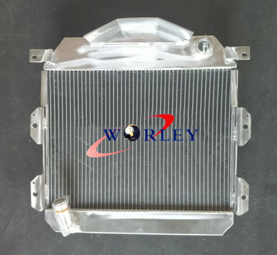 Radiador de aluminio 62 mm para 1953-1956 Austin Healey 100-4 MT 1953 1954 1955 1956 Foto 4 de 4