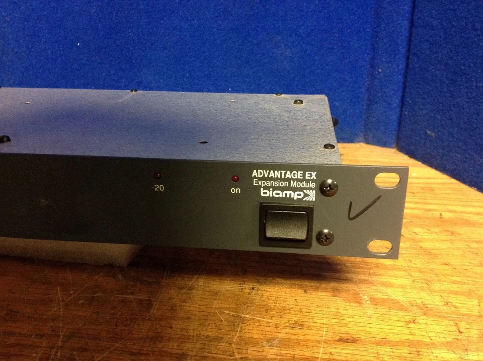 Biamp E17934 Advantage EX Expansion Module 8-Channel Rack Microphone Mixer - Image 2 of 4