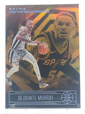 2020-21 Panini Illusions Orange #128 Dejounte Murray - San Antonio Spurs