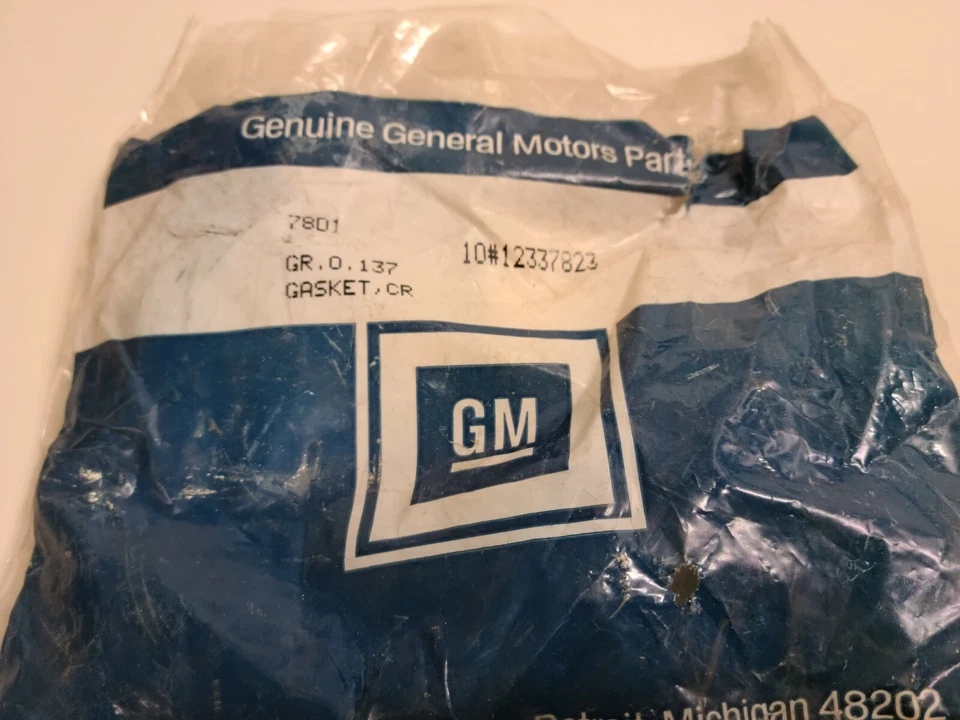 GENUINE GM OEM 12337823 Crankshaft Rear Oil Seal Housing SBC Chevy 350, 305 - Image 3 of 3