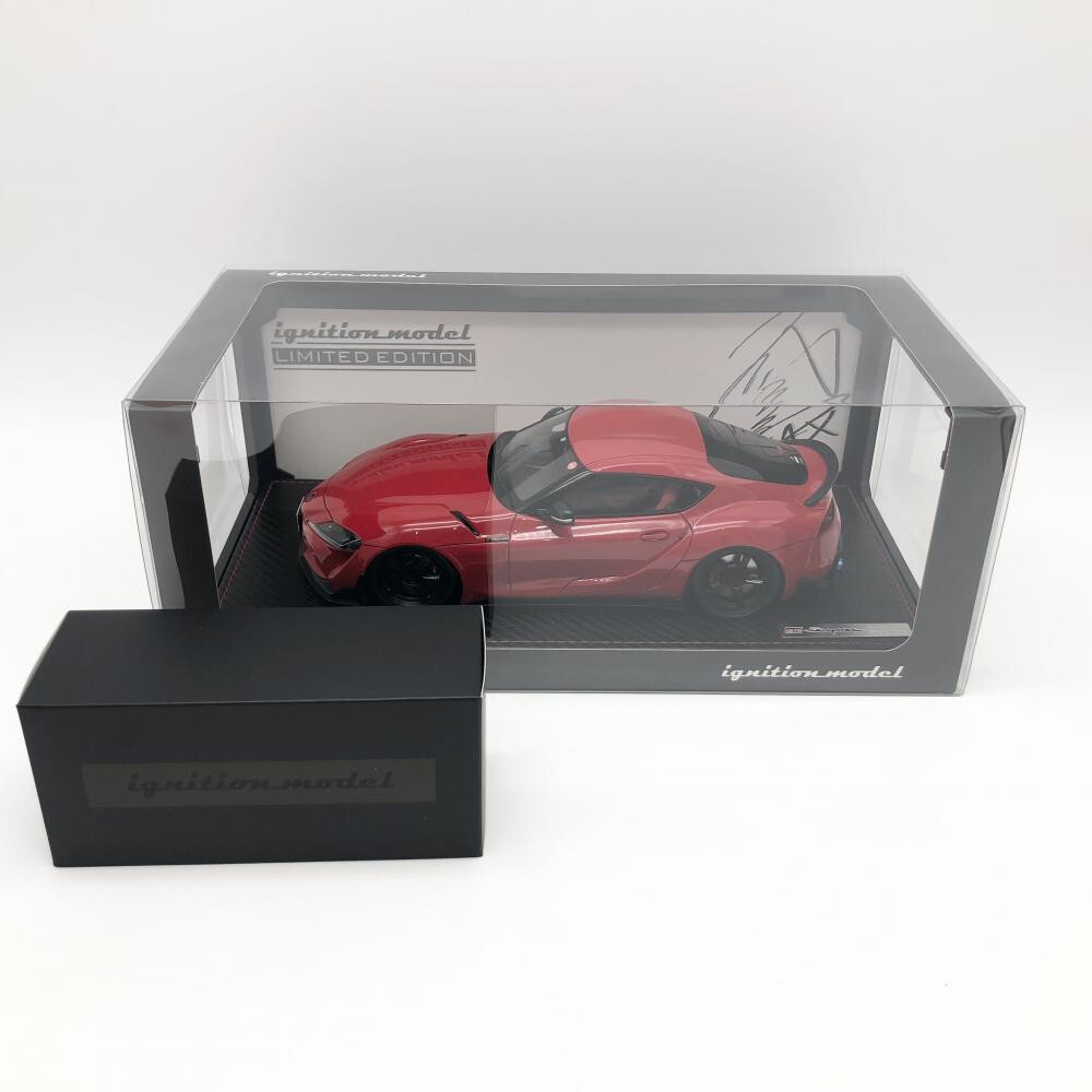 Ignition Model 1/18 IG2208 GR Supra RZ(A90) Orido-Street Ver.Red 