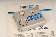 Minolta Dimage X20 Ultra Compact Digital Camera - **FOR PARTS / REPAIR**