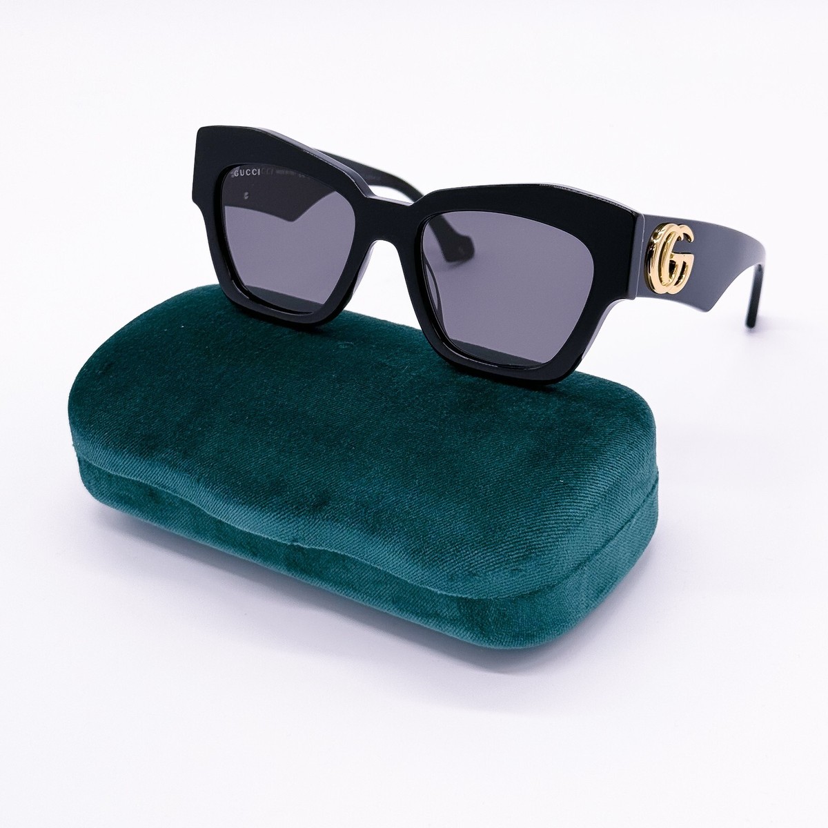 used グッチ GUCCI サングラス レディース NEW GUCCI SUNGLASSES GG1422S 001 WOMEN SQUARE BLACK EYEWEAR