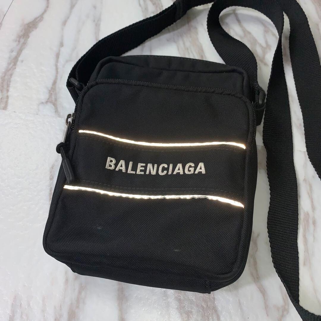 バッグ baalenciaga shoulder bag balck reflect s-l400.jpg