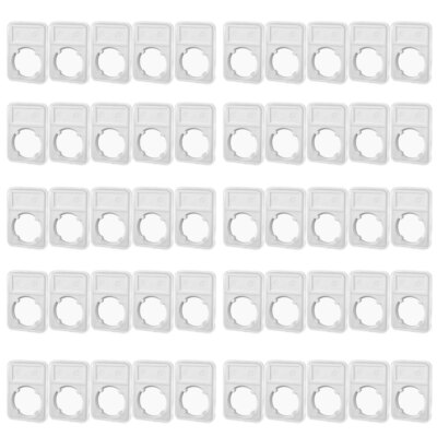 50x Coins Case Slab Display Holder Storage 40mm For AMERICAN SILVER EAGLE 1 oz
