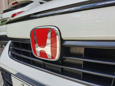 Emblema Rojo Honda Estilo Genuino Para Civic 2022 11a Generación - 2 Piezas (delantera Y Trasera), Tipo TypeR