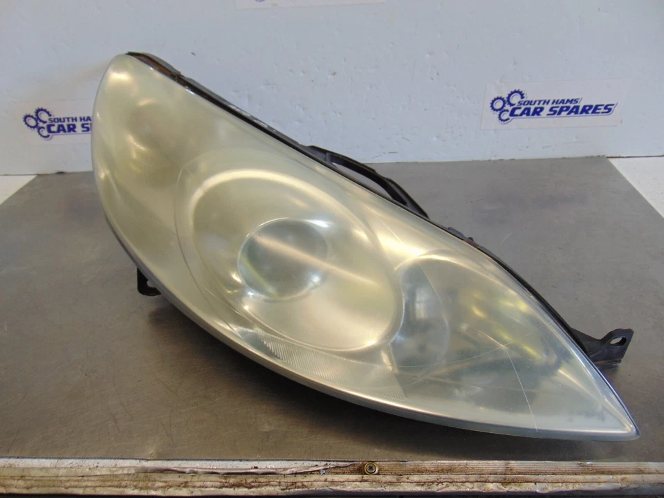Faro delantero derecho peugeot 407 04-08 conductor lente 9660236080 Foto 2 de 4