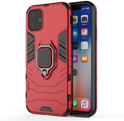 Ring Case For iPhone X/XR/11/12/13/14/PRO/PRO MAX BLACK,RED AND BLUE - Picture 4 of 5