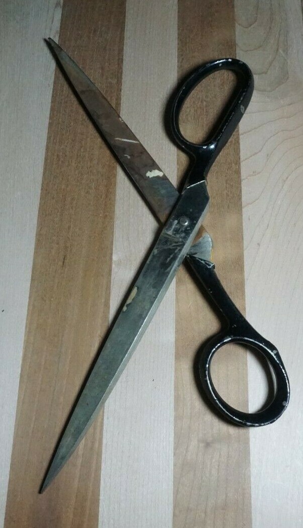 Vintage LIFEDGE 10 in. Scissors Made in Italy eBay