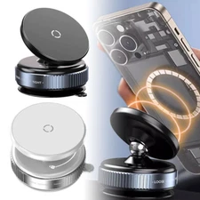 Car Phone Holder Mechanical Vacuum Suction Cup Magnetic Adsorption Bracket JQ