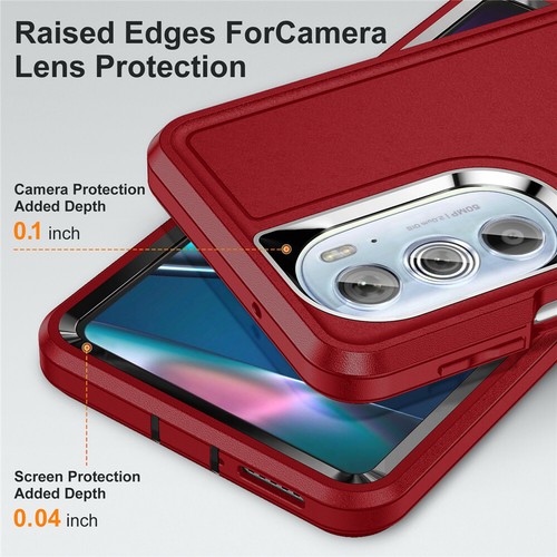 3in1 Shockproof Stand Case Cover For Motorola Moto G Power Stylus 5G 2024 2025 - Picture 27 of 101
