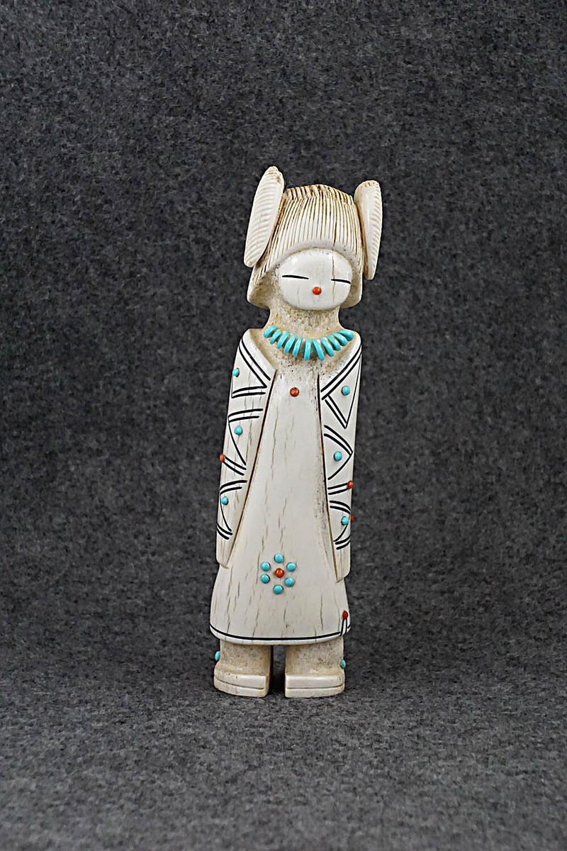 Corn Maiden Zuni Fetish Carving - Claudia Peina | eBay