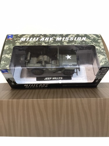 NewRay Military Mission Jeep Willys in 1/32 scale Die cast by New Ray #54133 - Picture 4 of 6