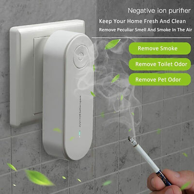 Pure Air-Negativ-Ionen-Luftreiniger Mini Plug-in tragbar f??r Heimrauch