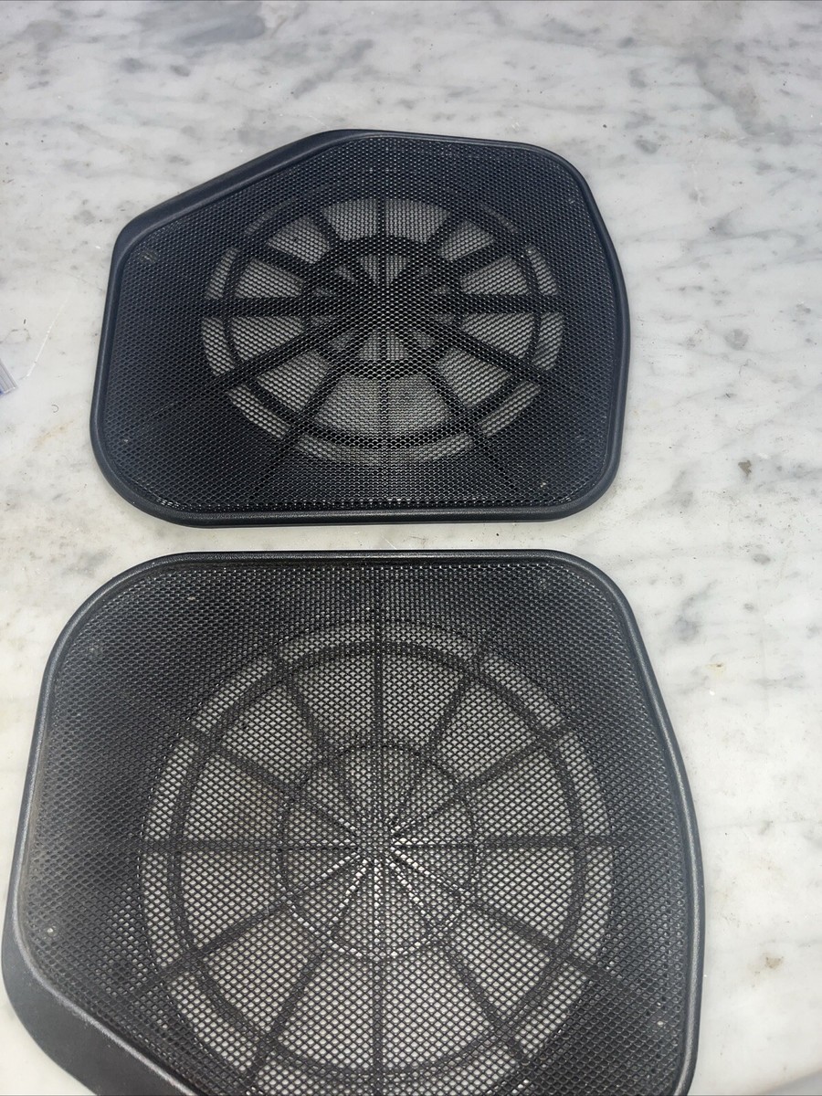 1990-1994 Dodge Stealth door panel black plastic speaker cover LH