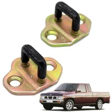 Set Plate Assy Door Lock Striker Latch For Nissan Big-M D21 Pickup 1997