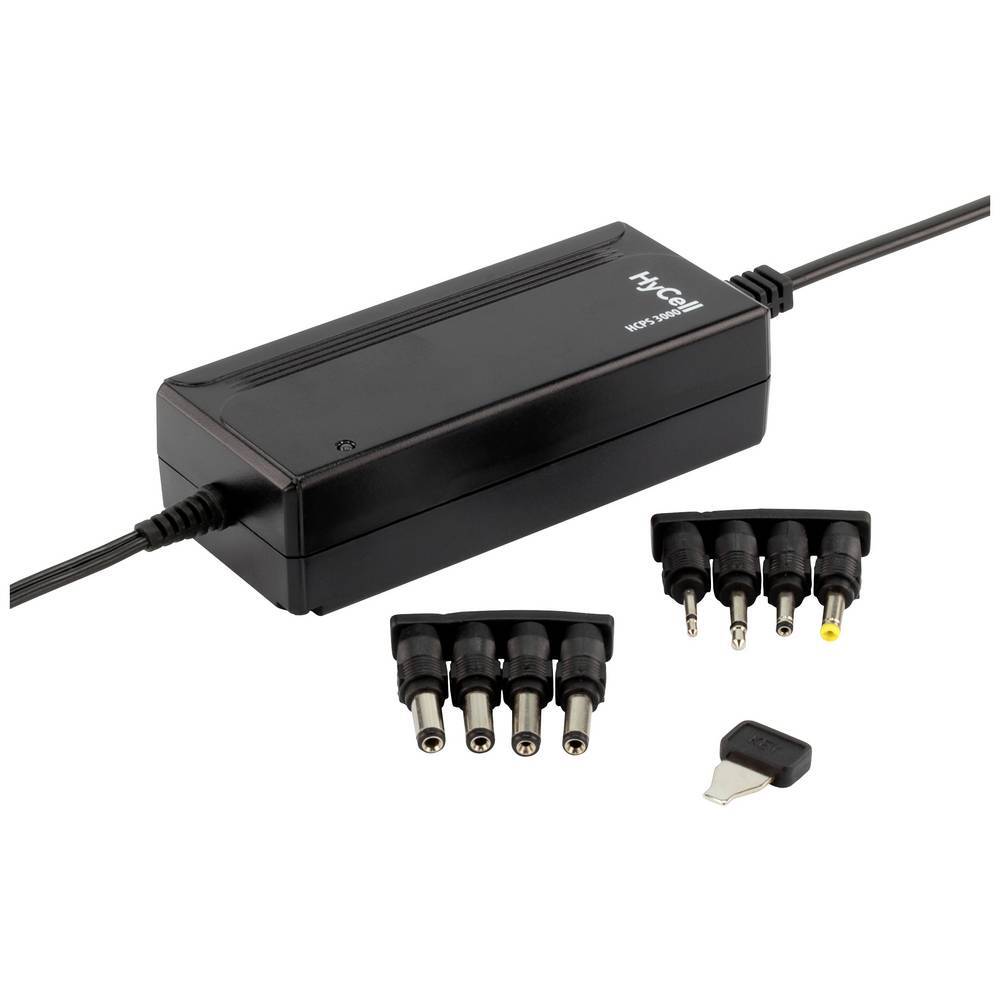 HyCell 1201-0010 Alimentatore a spina regolabile 5 V/DC, 6 V/DC, 7.5 V/DC, 9