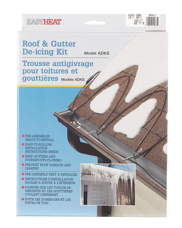 Easy Heat Roof Gutter DEICING Ice Snow Melter Cable Tape PICK SIZE