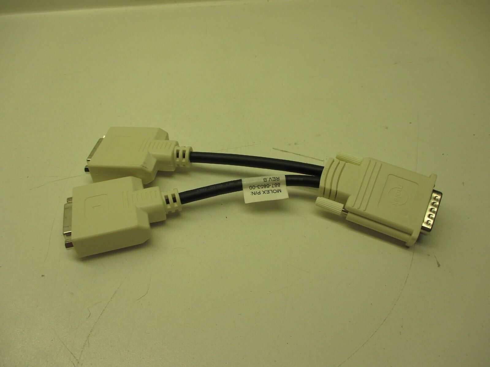 Dell  Molex 887-6853-00 DMS-59 DVI Spliter Cable 