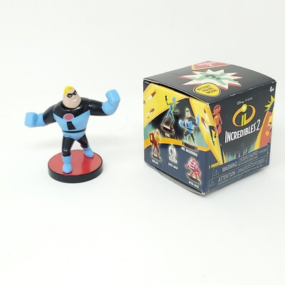DISNEY PIXAR INCREDIBLES 2 MR. INCREDIBLE Collectible Figure Series 2 Brand New