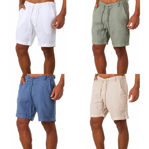 Short De Salon Eddie Bauer Homme - Taille M - Vert - Cordon élastique - Occasion TBE