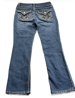 [BOHEMSEO] VINTAGE BLUE BOOTCUT JEANS /追跡付 MM6 teens' mid blue bootcut jeans | BRAVE KID