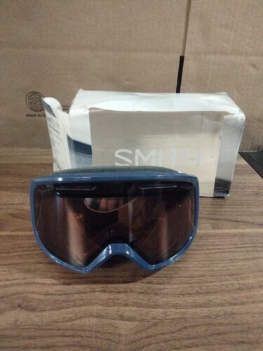 Smith Drift Snow Ski Medium Fit Goggles  French Navy Lens RC36 - Picture 1 of 9