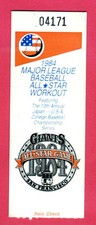 SCARCE TICKET STUB! 1984 MLB BASEBALL ALL STAR GM-USA VS. JAPAN COLLEGE BASEBALL