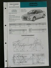 Revue technique Subaru IMPREZA