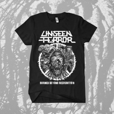 Unseen Terror - 'Burned Beyond Recognition' T-Shirt IN0335