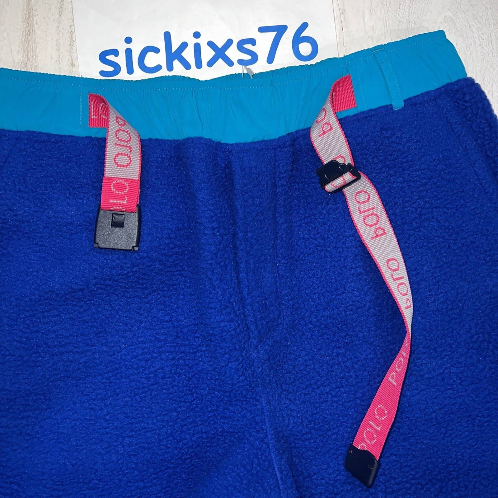 PONY Polo Ralph Lauren Hybrid Hiking Uomo Joggers 'Active Royal' Taglia S