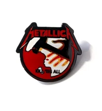AMERICAN HEAVY METAL BAND METALLICA "KILL 'EM ALL" LAPEL Enamel PIN Brooch badge