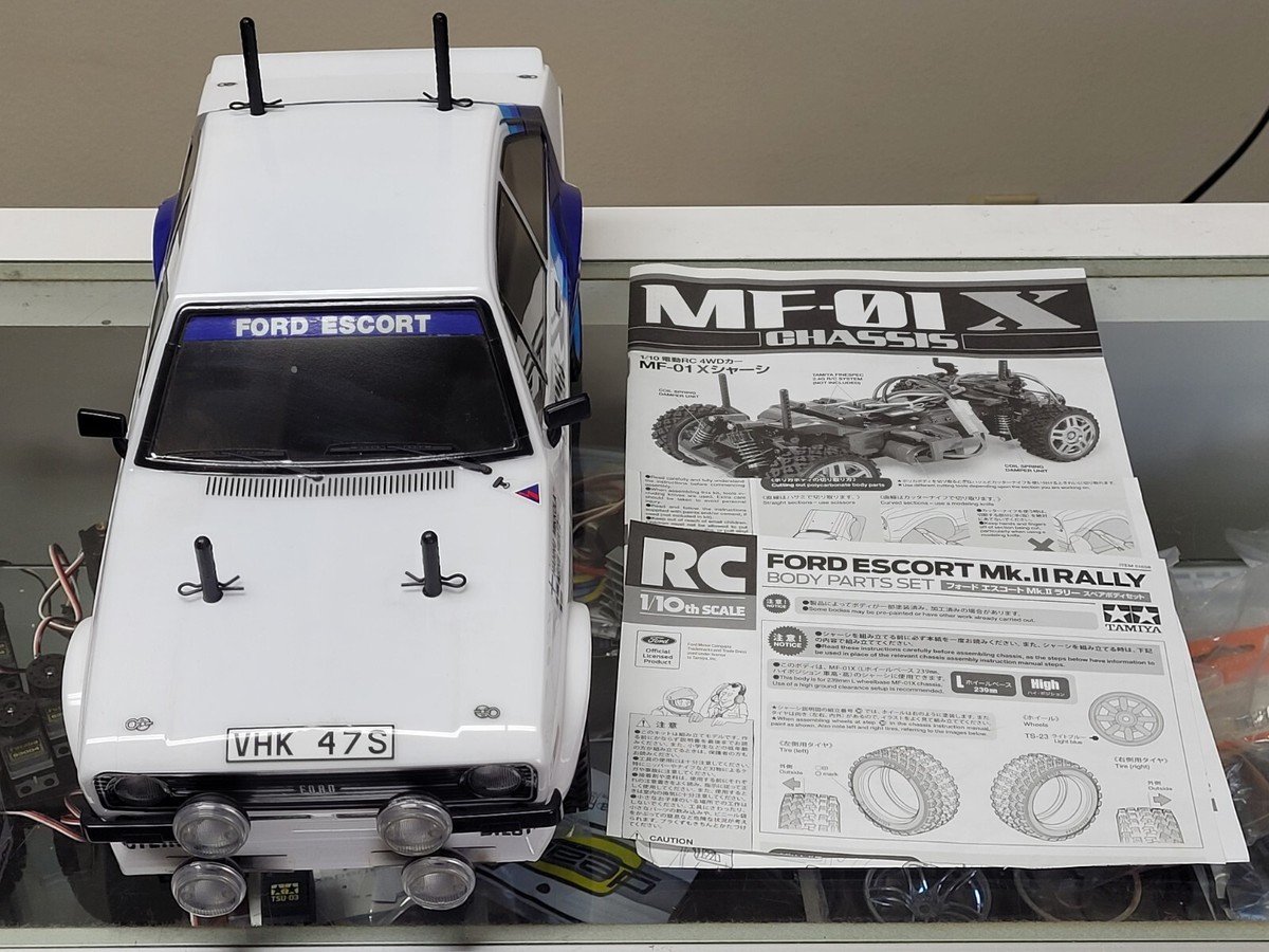 新品未使用/タミヤ TAMIYA MF-01X フォードエスコート Amazon.co.jp: タミヤ(TAMIYA) 1/10 電動RCカーシリーズ No.687