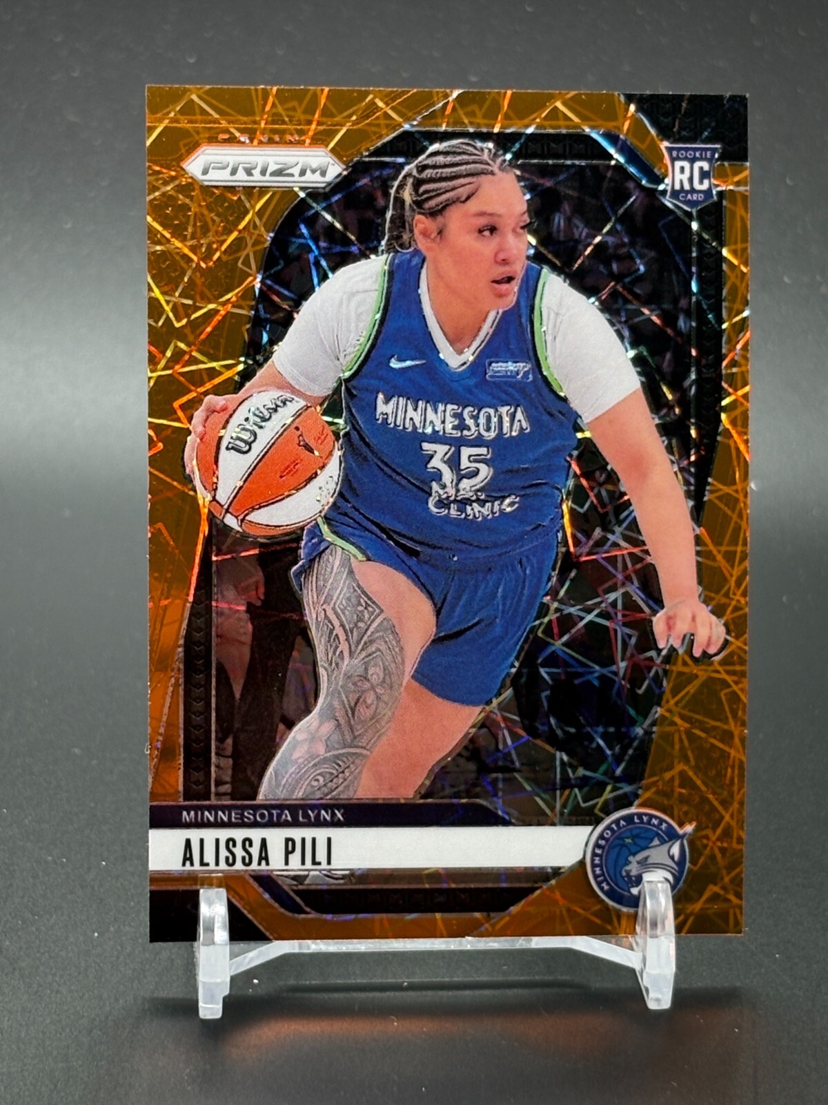 2024 Panini Prizm WNBA Orange Velocity #83 ALISSA PILI Minnesota Lynx RC