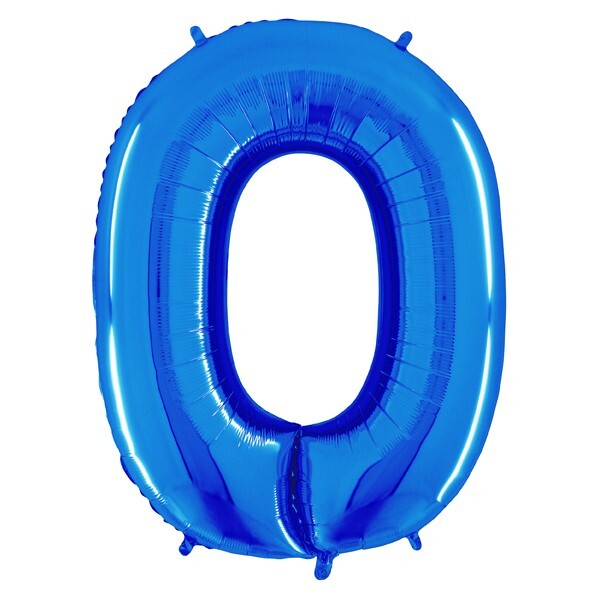 PALLONCINO NUMERALE 3 BLU