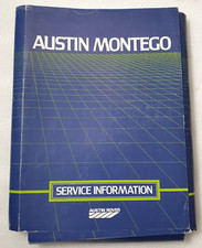Large Extensive Austin Montego Service Information Sales Launch Pack - 1980's