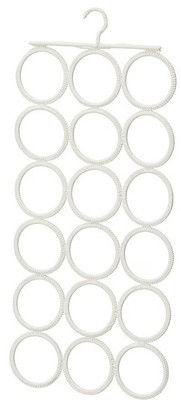 IKEA KOMPLEMENT Multi-use hanger IVORY 18 CIRCLES NEW!