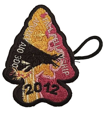 OA Lodge 300 Apoxky Aio Patch WWW 2012 Fall Fellowship Order Of The Arrow BSA