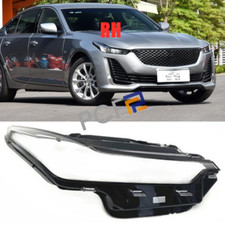 RH For Cadillac CT5 2020-24 Right Side Headlight Lens Cover+Sealant Glue 1Pcs