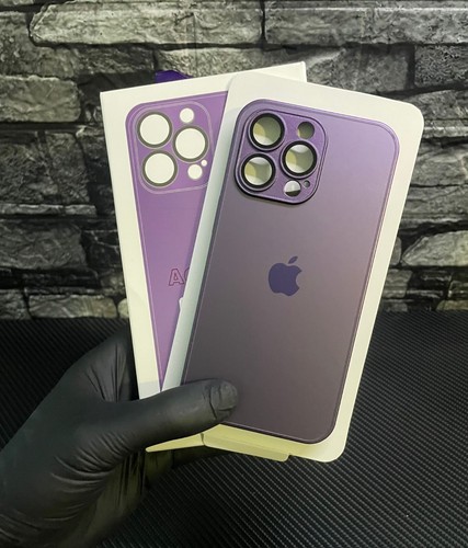 Coque en verre AG pour iPhone 12/13/14/15/16Pro/Promax/Plus - Photo 15 sur 19