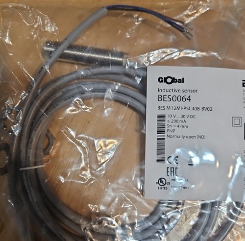 WOW ** Balluff BES0064 Inductive Sensor BES M12MI-PSC40B-BV02 New Free Shipping  - Picture 2 of 2